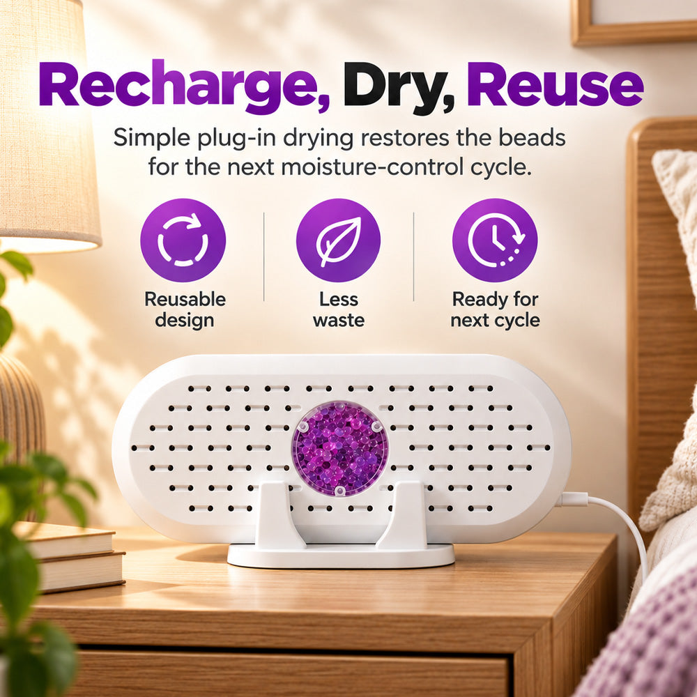 ⏳🔥LIMITED-TIME 50% OFF! ⏰Mini Reusable Household Dehumidifier.