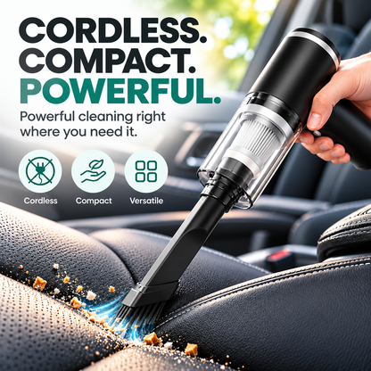 📢📢50% OFF !! ⏰ 2026 Upgraded Cordless Car Vacuum Cleaner — Compact, Lightweight & Easy to Use🚗🚗