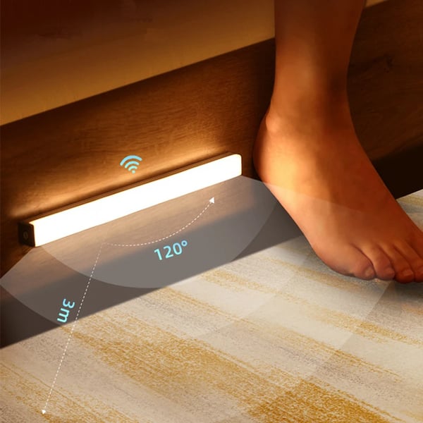 🎁Last Day Buy 2 Get 1 Free💡 Punch-free Smart Sensor Magnetic Rechargeable LED Lights -Remifa®