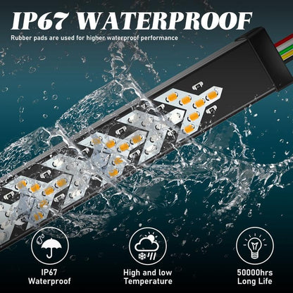 🔅🎡60-Inch LED Tailgate Light Bar Strip
