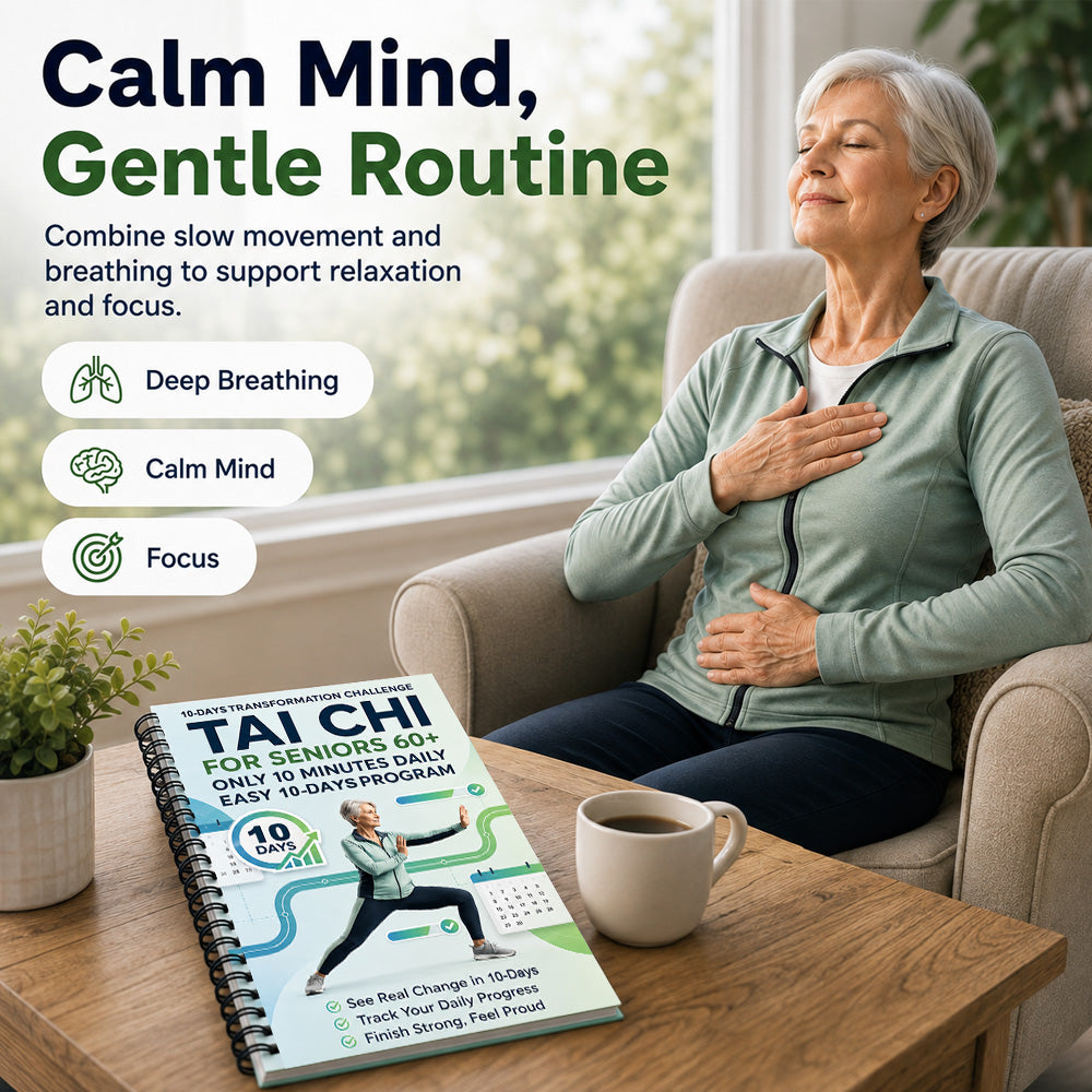 ☯️10 Days of Tai Chi – 10 Minutes a Day, One Simple Practice at a Time. NOT JUST A BOOK. A SIMPLE ROUTINE YOU CAN STICK TO.