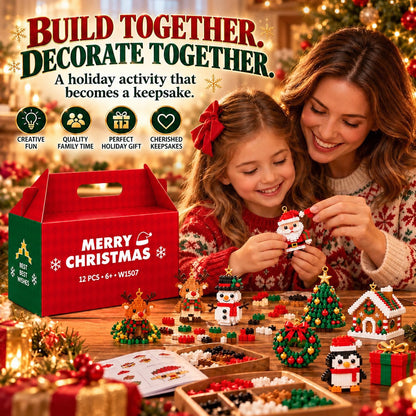 upsell-⏳ Last day to save 49% – 🎄 12-Day Mini Christmas Ornament Advent Calendar | 12 unique festive buildable designs with hanging loops—perfect for decorating Christmas trees, wreaths, and holiday displays 🧱 (Copy)