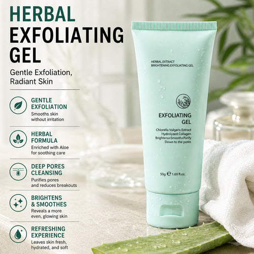 🥳2026 HOT SALE🥳💞50K+ SOLD!💥👵🌸 48% OFF!Herbal Extract Brightening Exfoliating Gel