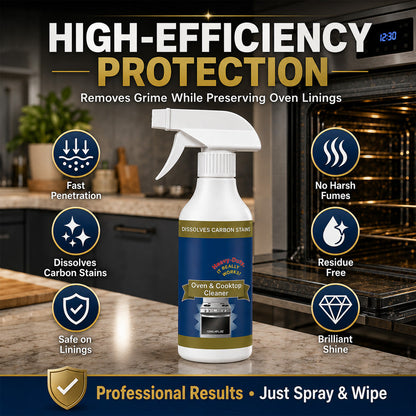 💥 LAST DAY SALE｜50% OFF 🌻Heavy Duty Oven & Cooktop Cleaner Spray