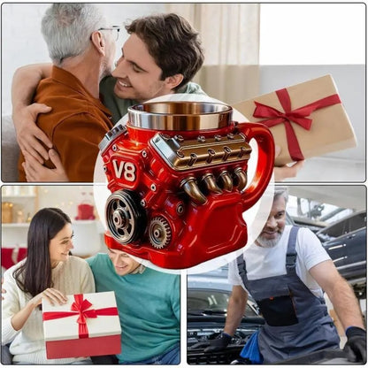 🏎️🎁Engine-themed coffee mug