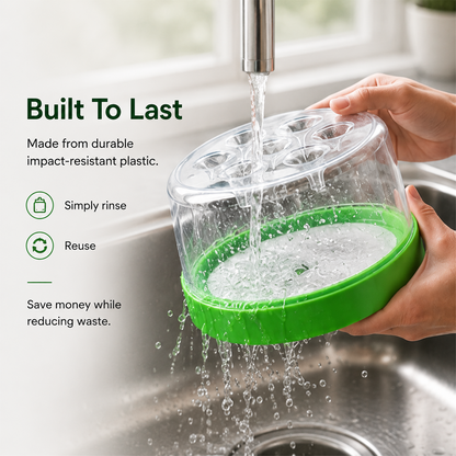 🪰 Reusable Non-Electric Fly & Mosquito Trap – Safe, Durable🏡