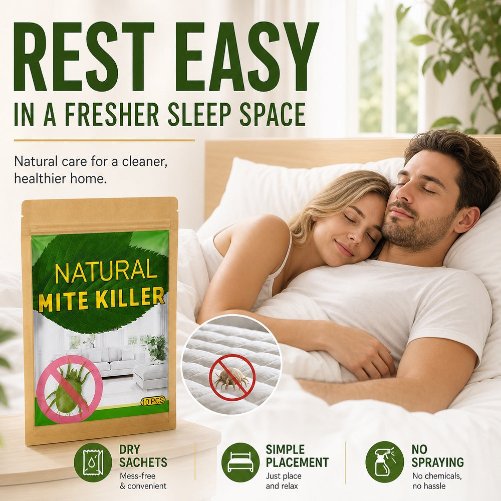 🔥 HOT SALE 🔥 Plant-Based Bed Bug & Dust Mite Repellent Sachets