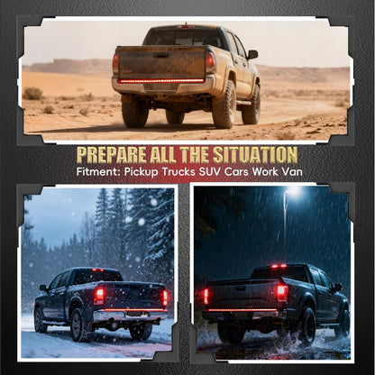 🔅🎡60-Inch LED Tailgate Light Bar Strip