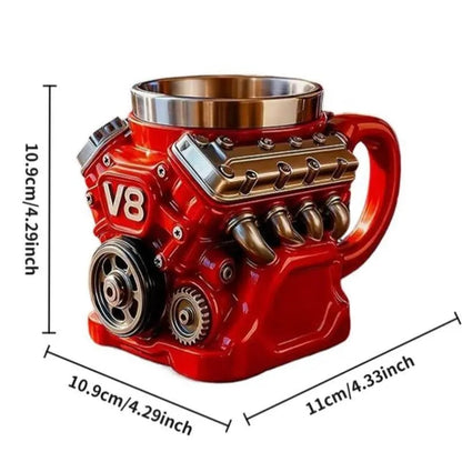 🏎️🎁Engine-themed coffee mug