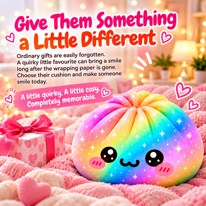 🧸Personalised 3D Dumpling Pillows – A Unique Gift for Kids