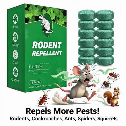 🐭 🐭12-Pack Rodent Repellent Balls for Home Kitchen--🌿 A SCENT BARRIER THEY DON’T WANT TO STICK AROUND