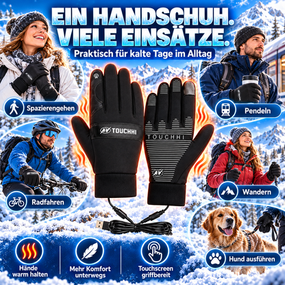 🎁Winter Outdoor Warm Electric Heated Gloves