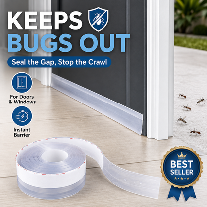 Universal Door Gap Seal Tape – Draft, Dust & Bug Blocker