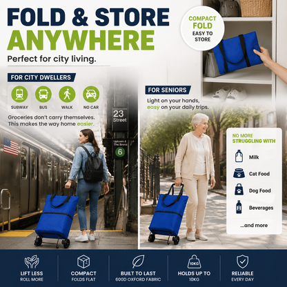 Foldable Eco-friendly Shopping Bag