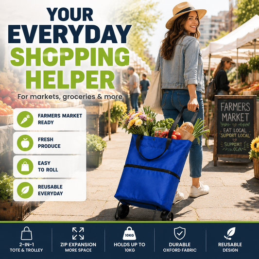 🎉48K+ Sold 💇Foldable Eco-friendly Shopping Bag