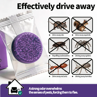 🐭 🐭12-Pack Rodent Repellent Balls for Home Kitchen--🌿 A SCENT BARRIER THEY DON’T WANT TO STICK AROUND
