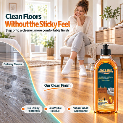 🔥Buy 1 Get 1 Free 🔥 Quick-drying floor cleaner - Removes stains with long-lasting fragrance and bacteria protection 🌟