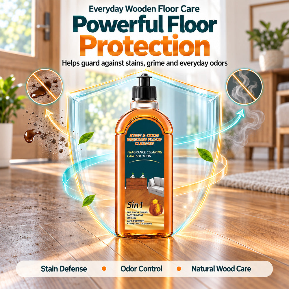 🔥Buy 1 Get 1 Free 🔥 Quick-drying floor cleaner - Removes stains with long-lasting fragrance and bacteria protection 🌟
