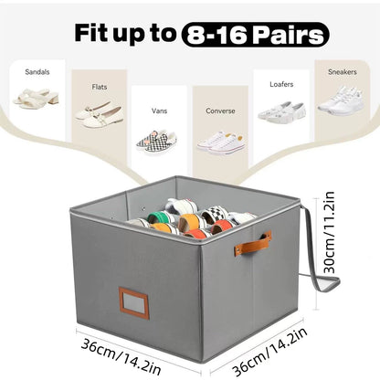 💥Fabric shoe organizer, storage box