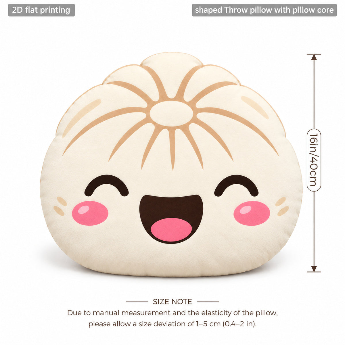 🧸Personalised 3D Dumpling Pillows – A Unique Gift for Kids