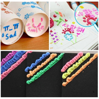 💥🎁🔮Magic Pen – Draw 3D with one stroke!🎄 DIY Bubble Popcorn Drawing Pens 🔥