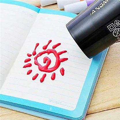 💥🎁🔮Magic Pen – Draw 3D with one stroke!🎄 DIY Bubble Popcorn Drawing Pens 🔥
