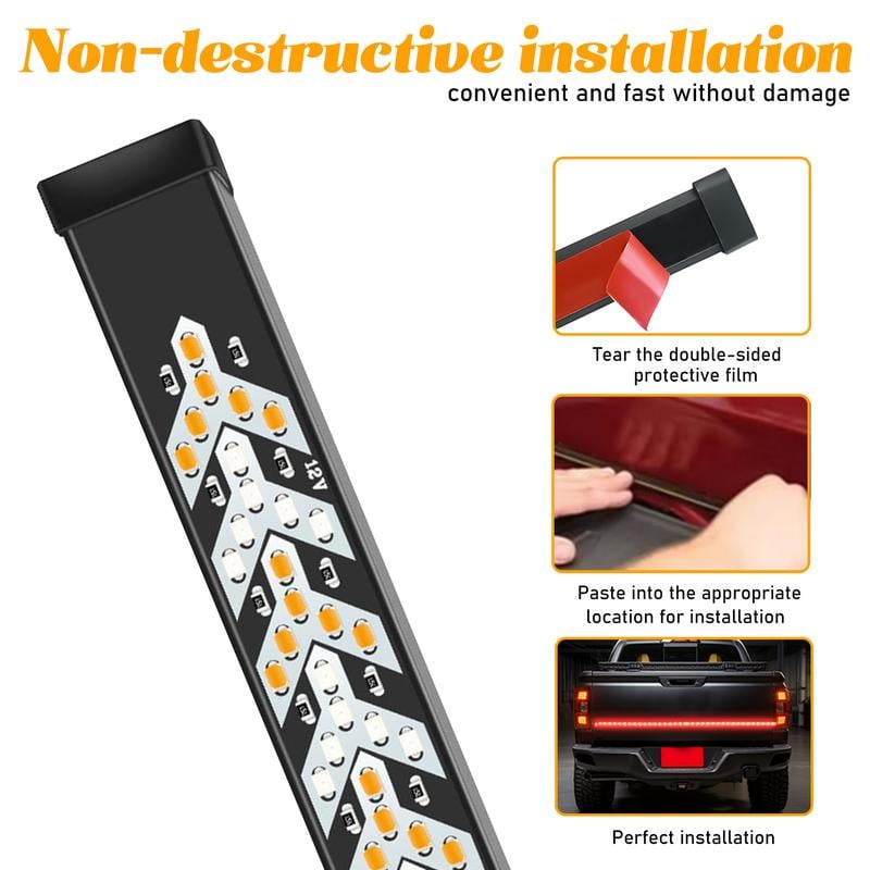 🔅🎡60-Inch LED Tailgate Light Bar Strip