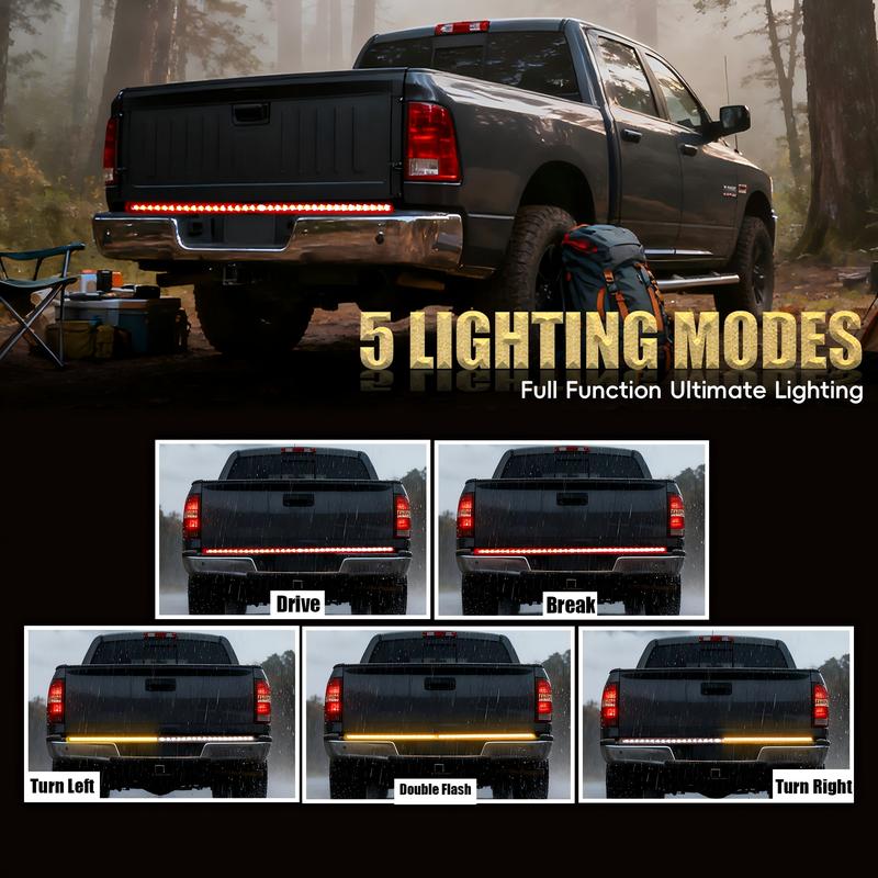 🔅🎡60-Inch LED Tailgate Light Bar Strip