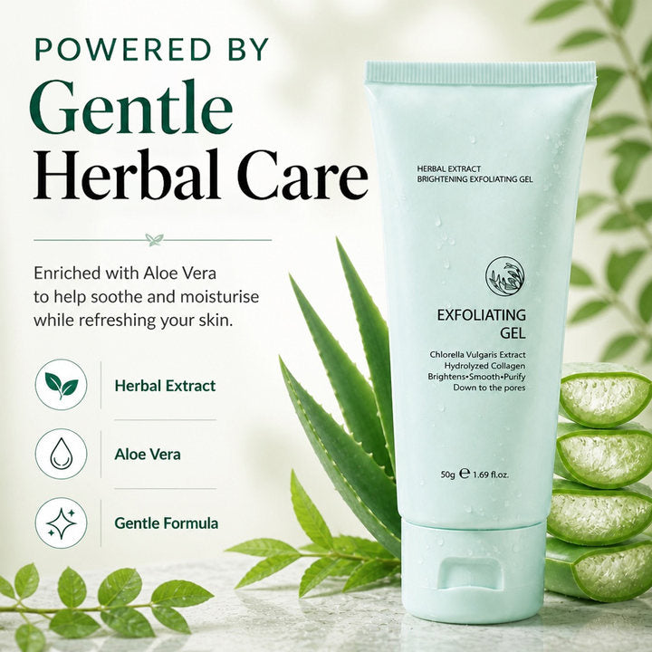 🥳2026 HOT SALE🥳💞50K+ SOLD!💥👵🌸 48% OFF!Herbal Extract Brightening Exfoliating Gel
