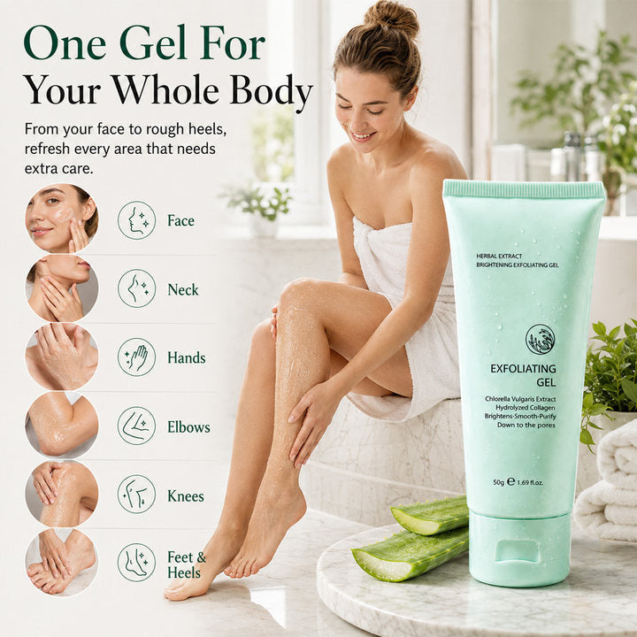 🥳2026 HOT SALE🥳💞50K+ SOLD!💥👵🌸 48% OFF!Herbal Extract Brightening Exfoliating Gel