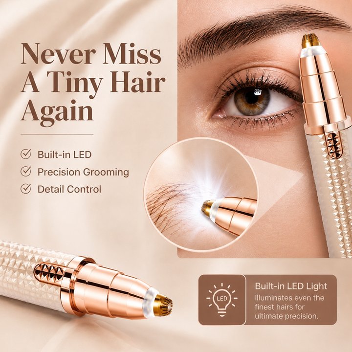🔥3-in-1 Electric Beauty Tool — Your Salon-Like Look At Home Shape Perfect Brows, Remove Unwanted Facial Hair & Stay Smooth In Seconds With One Easy-To-Use Grooming Device