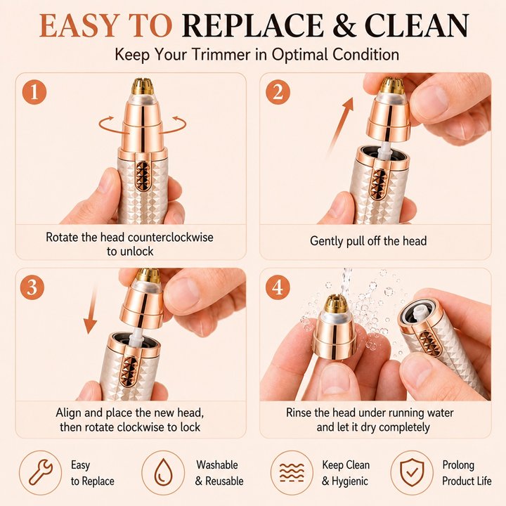 🔥3-in-1 Electric Beauty Tool — Your Salon-Like Look At Home Shape Perfect Brows, Remove Unwanted Facial Hair & Stay Smooth In Seconds With One Easy-To-Use Grooming Device