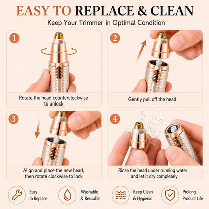 🔥3-in-1 Electric Beauty Tool — Your Salon-Like Look At Home Shape Perfect Brows, Remove Unwanted Facial Hair & Stay Smooth In Seconds With One Easy-To-Use Grooming Device
