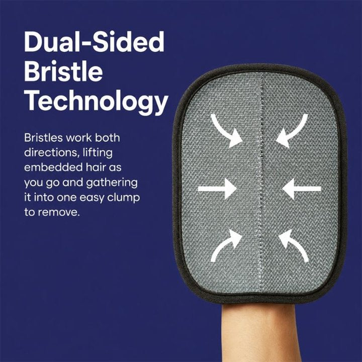 🐾🧤50%OFF|Pet Hair Remover Glove✨ Removes Dog & Cat Hair In Seconds ♻️ Reusable 1000+ Times 🛋️ Works On Sofas, Clothes & Cars