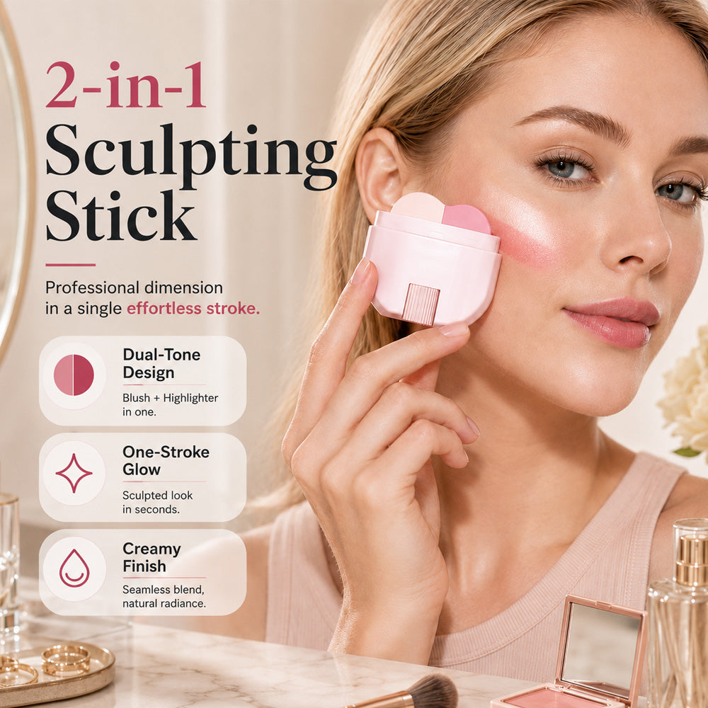 2-in-1 Long-Lasting Highlighter & Blush Stick