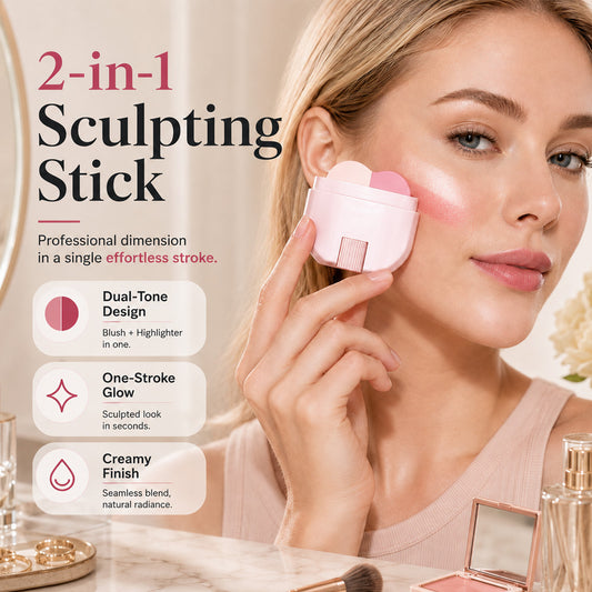 2-in-1 Long-Lasting Highlighter & Blush Stick