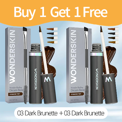 💜Wonderskin WONDER BLADING Dream Brow Gel Serum – Waterproof, Volumising, Buildable Colour & Brow-Boosting Care for Fuller, Healthier Brows Makeup