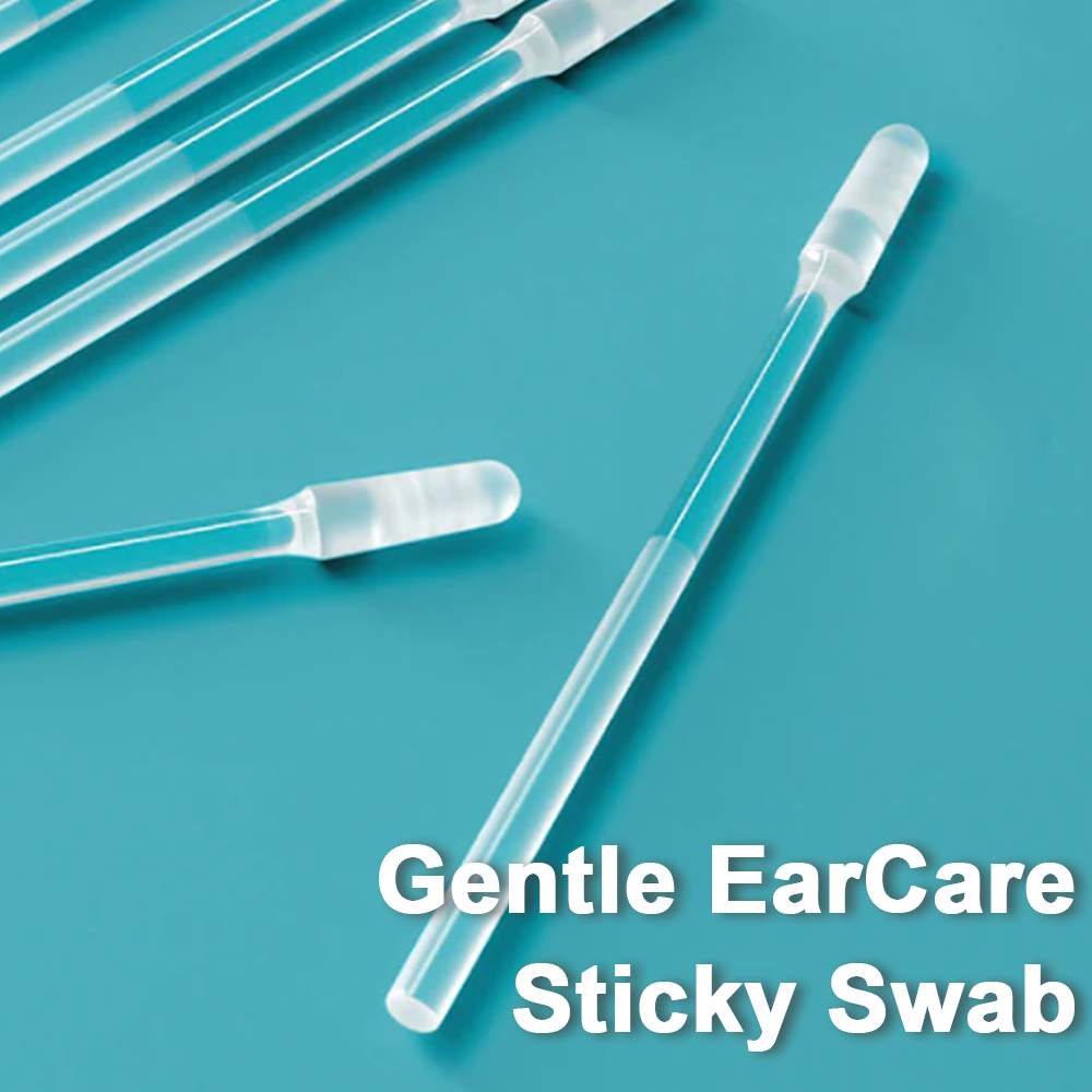 Reusable Earwax Removal Adhesive Swabs