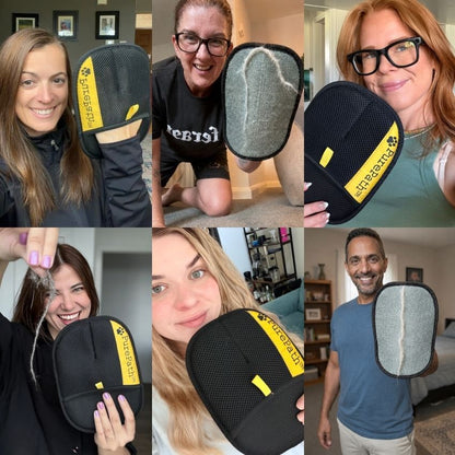🐾🧤50%OFF|Pet Hair Remover Glove✨ Removes Dog & Cat Hair In Seconds ♻️ Reusable 1000+ Times 🛋️ Works On Sofas, Clothes & Cars