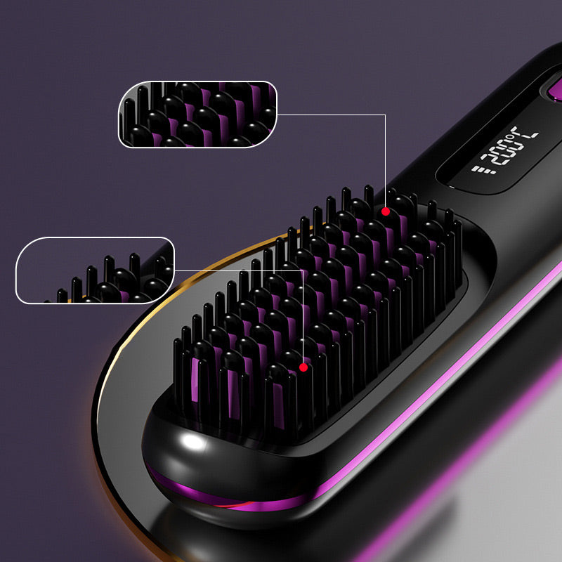 ✨ The first smart styling comb with dual function for hair – precise, safe, effortless