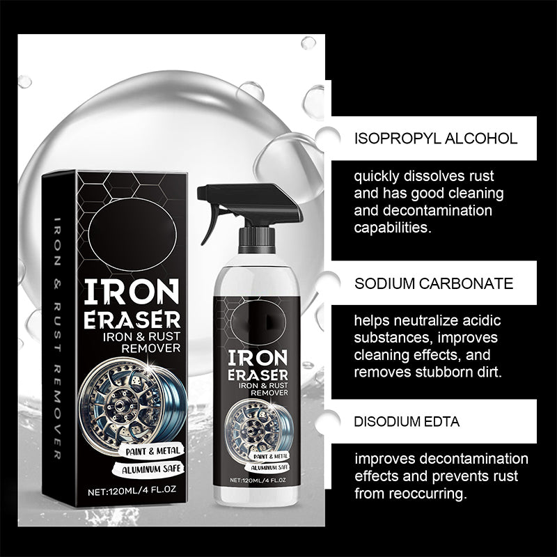 🔥HOT SALE 50% OFF🚗Say Goodbye to Rust Forever Fast-Acting Car Rust Remover Spray 🔧
