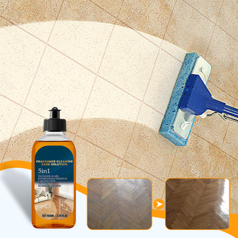 🔥Buy 2 Get 1 Free🔥Quick-Drying Floor Cleaner - Removes stains with a long-lasting fragrance and antibacterial protection 🌟🚿