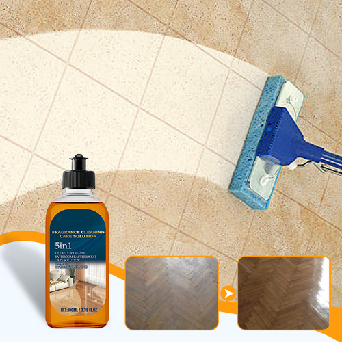 🔥Buy 2 Get 1 Free🔥Quick-Drying Floor Cleaner - Removes stains with a long-lasting fragrance and antibacterial protection 🌟🚿