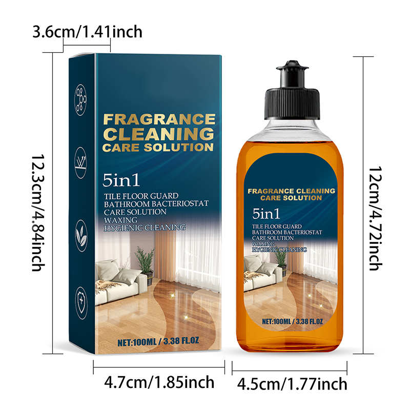 🔥Buy 2 Get 1 Free🔥Quick-Drying Floor Cleaner - Removes stains with a long-lasting fragrance and antibacterial protection 🌟🚿