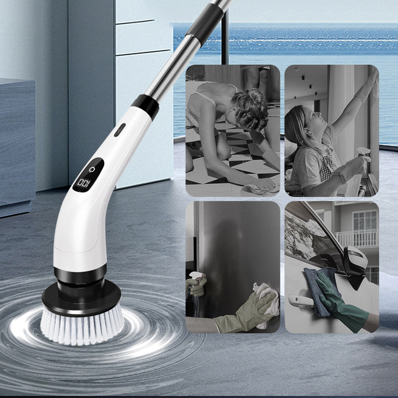 🔥 50% OFF Limited Sale🧽9-in-1 Electric Cleaning Brush🏠Multi-Purpose for Home