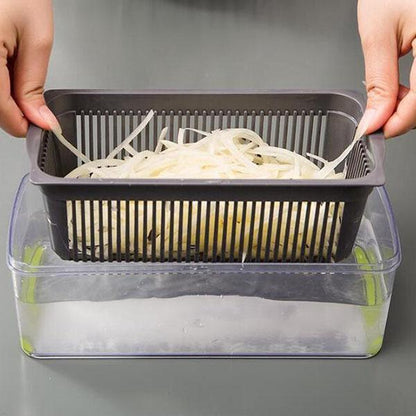 🥕🥕15-in-1 Vegetable Chopper | Multifunctional Food Cutter with Container