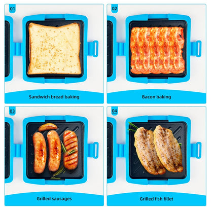 🥪 LIMITED-TIME OFFER—50% OFF! 🔥 Microwave Toaster & Sandwich Maker – Fast Cooking, Non-Stick & Easy to Clean ✨