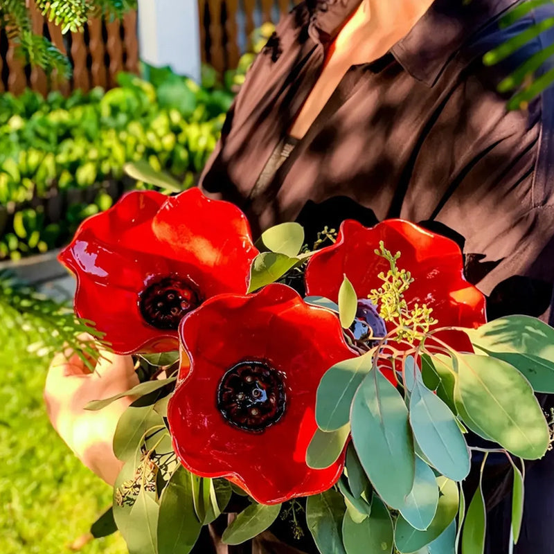 💖🎁 Mother's Day gifts for 2026 with 60% off 🎁Handcrafted metal garden stake featuring a flower and a bird 🐦 (Copy)