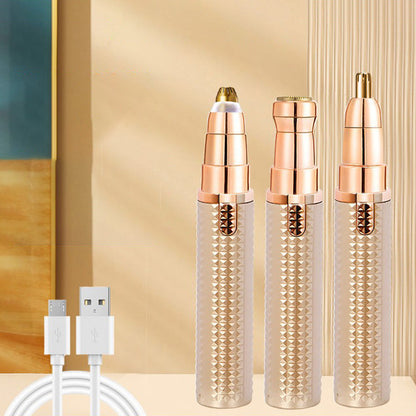 🔥3-in-1 Electric Beauty Tool — Your Salon-Like Look At Home Shape Perfect Brows, Remove Unwanted Facial Hair & Stay Smooth In Seconds With One Easy-To-Use Grooming Device