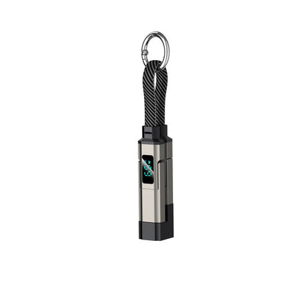🔥HOT SALE 40% OFF🔥4-in-1 Digital Display Keychain Charging Cable